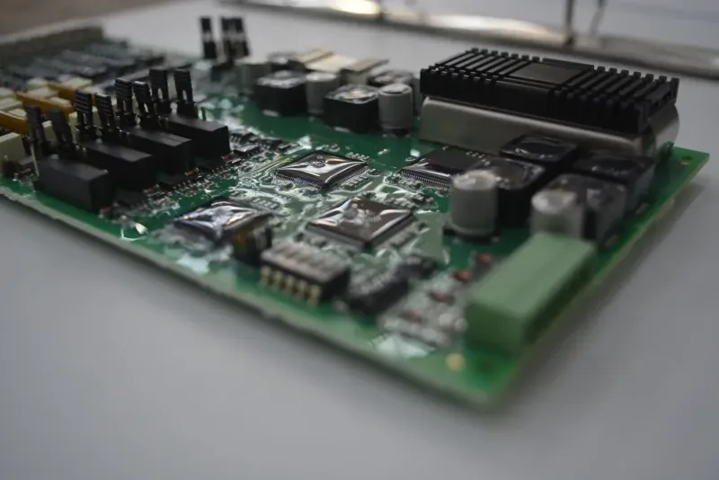 On-board control electronics Beckhoff — high-speed digital control for UHT aseptic filler